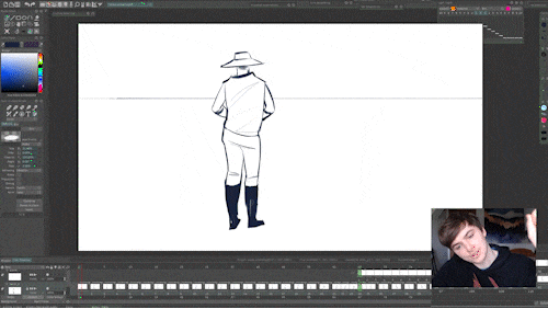 Reference process level 1: observed keys animation